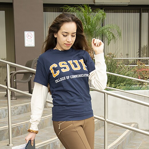 CSUF College of Communications Tee - Navy